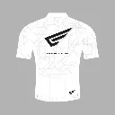 Campmajó white cycling jersey - back.webp
