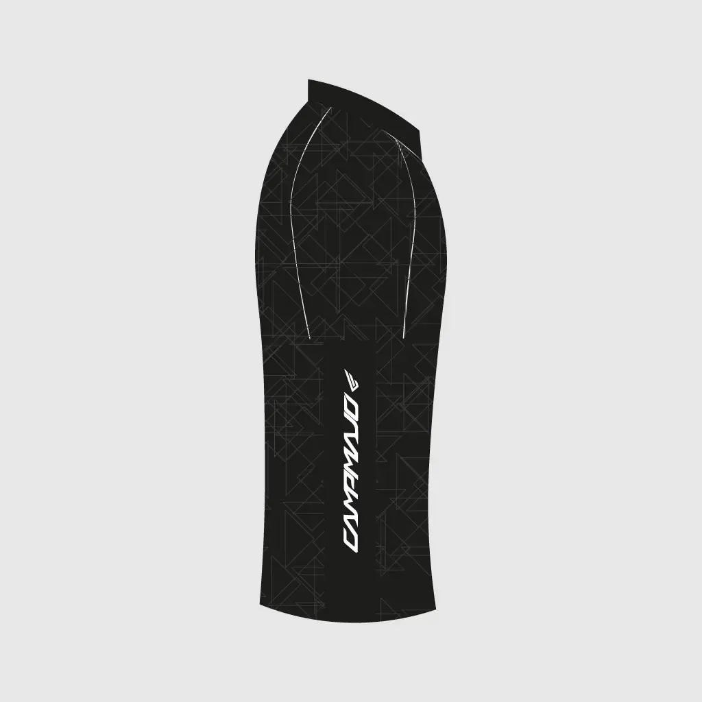 Campmajó black cycling jersey - right.webp