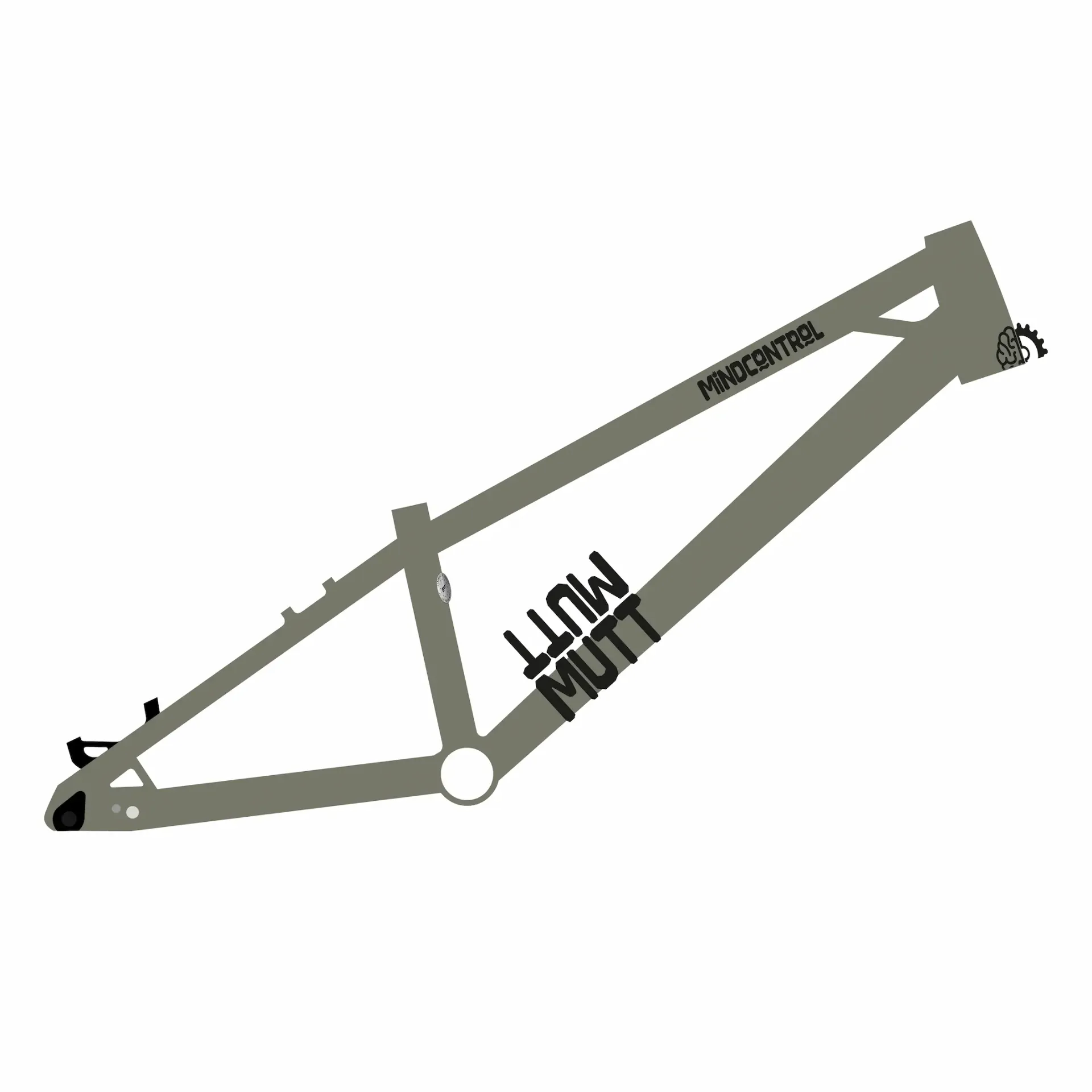 Hybrid street trial frame - Mind Control MUTT 26"