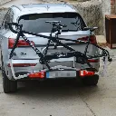 Car bike-rack adapter for tandems
